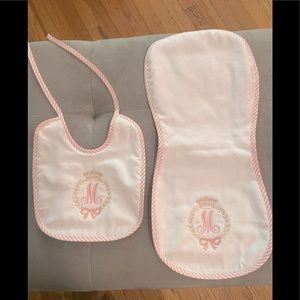 Bib and burp cloth